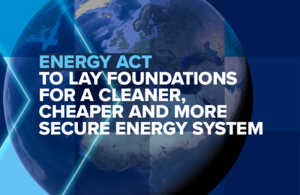 Energy Act to lay foundations for a cleaner, cheaper and more secure energy system